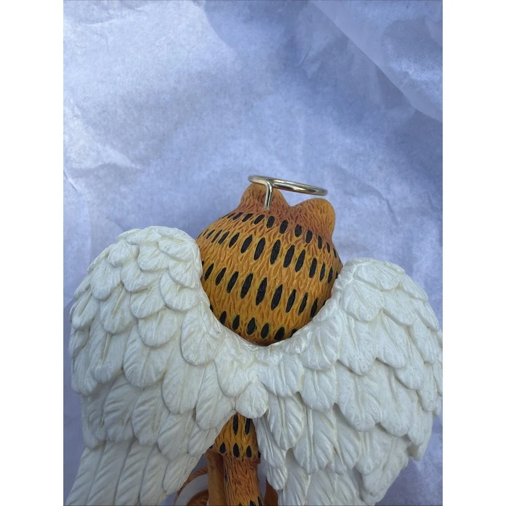 GARFIELD Pooky Westland Vtg 2342 PAWS Figurine Angel 4
